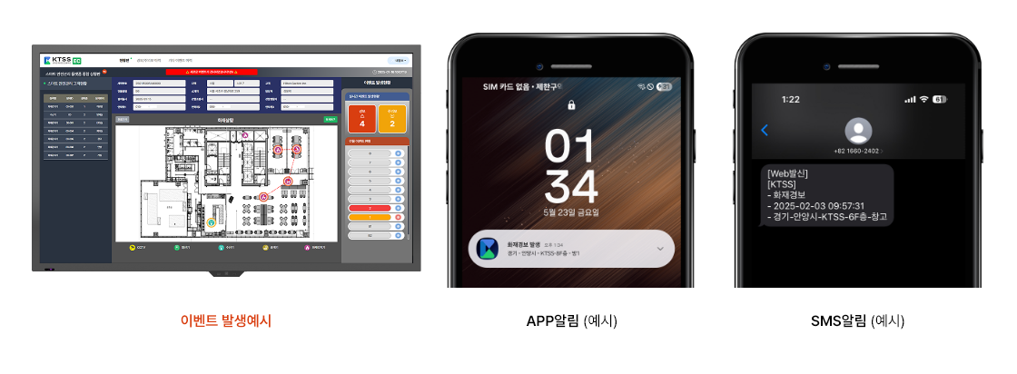 SMS 및 APP 알림서비스